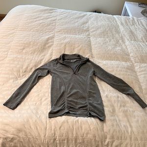 Athleta pullover blue gray